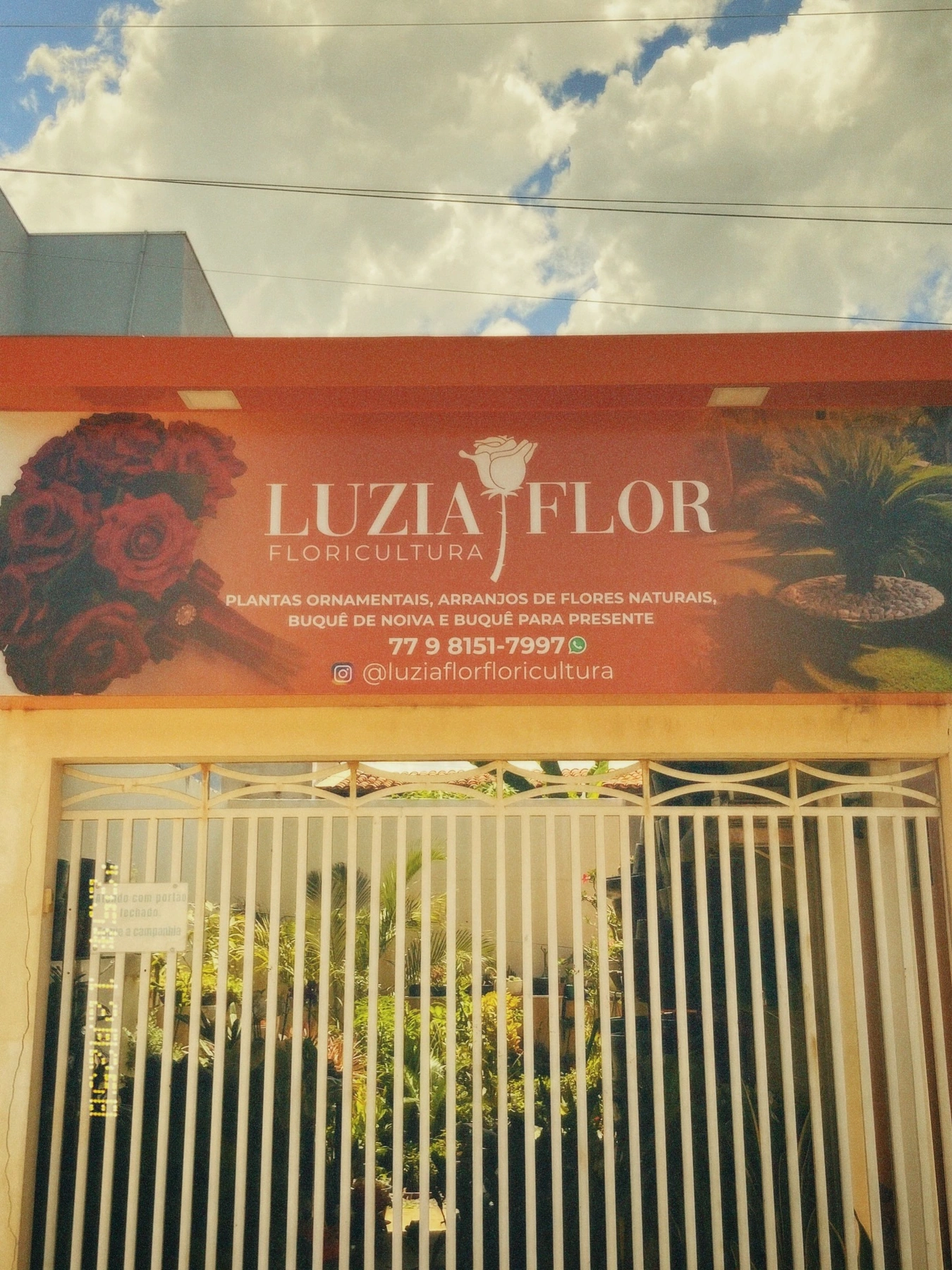 Fachada da Luzia Flor em Barreiras